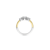 Classic Triple Zirconia Ring