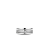 Triple Band Ring with stone