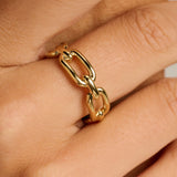 Signature Chain Ring