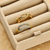 Signature Open Zirconia Ring