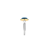 Blue Cushion Ring