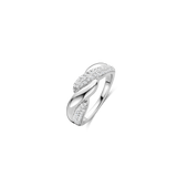 Twisted Zirconia Ring