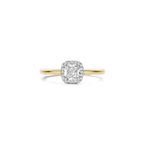 Classic Square Zirconia Ring