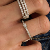 Classic Zirconia Ring with stone