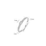 Classic Zirconia Ring with stone