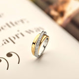 Zirconia Crossover Ring