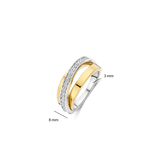 Zirconia Crossover Ring
