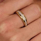 Layered Zirconia Ring