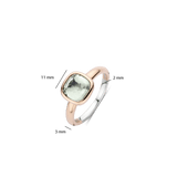 Rose Gold Cushion Ring
