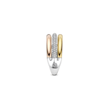 Tricolor Zirconia Ring