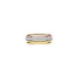 Tricolor Zirconia Ring