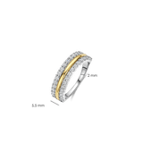 Triple Band Zirconia Ring