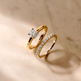 Classic Zirconia Ring 6mm