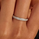 Classic Zirconia Ring 8mm