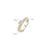Classic Zirconia Ring with stone