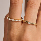 Classic Stackable Zirconia Ring