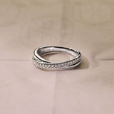 Zirconia Crossover Ring - XS model