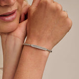 Beaded Pavé Bangle