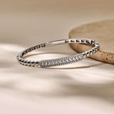 Beaded Pavé Bangle