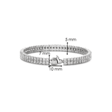 Double Tennis Bracelet