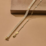 Double Tennis Bracelet