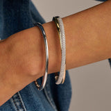 Tricolor Zirconia Bangle