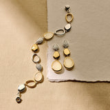 Bracelet with stones and zirconia