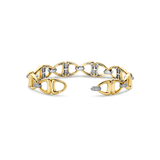 Connected Triangle Vintage Chain Bracelet