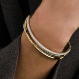 Zirconia Structure Bangle