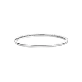 Classic Zirkonia Bangle Silver