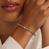 Classic Bar Zirconia Bracelet