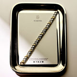 Vintage Zirconia Chain Bracelet