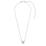 Zirconia Cross Necklace
