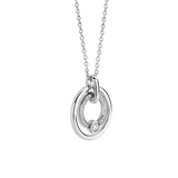 Zirconia Circle Necklace