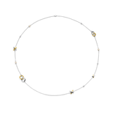 Cross Connected Charm Necklace