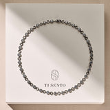 Round Zirconia Necklace