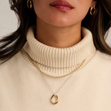 Classic Soft Oval Necklace