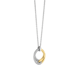 Connected Zirconia Necklace