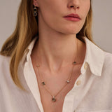 Layered Cushion Necklace