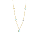 Layered Cushion Necklace