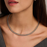Vintage Ribbed Necklace