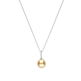 Icon Pearl Necklace Champagne