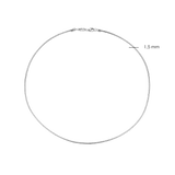 Round Silver necklace