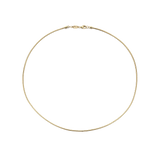 Round Gold Vermeil Necklace