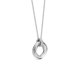 Twisted Circle Necklace