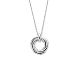 Twisted Circle Necklace