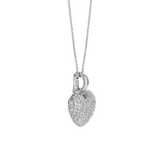 Zirconia Heart Necklace with pendant