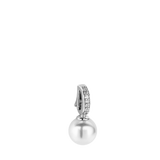 Necklace with Zirconia Pearl pendant 8mm