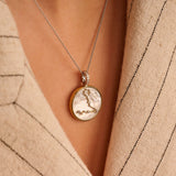 Zodiac Necklace with pendant - Pisces
