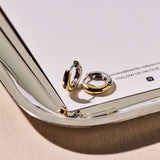Classic Small Hoops Gold 14mm